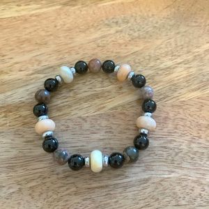 Semiprecious stone bracelet